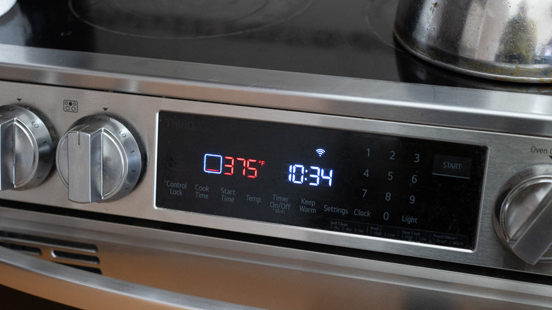 Oven set to 375 F.