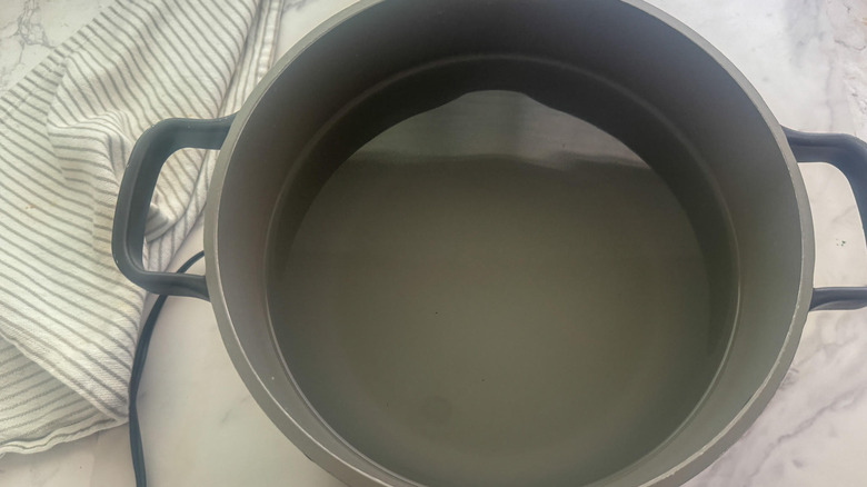 pot of water