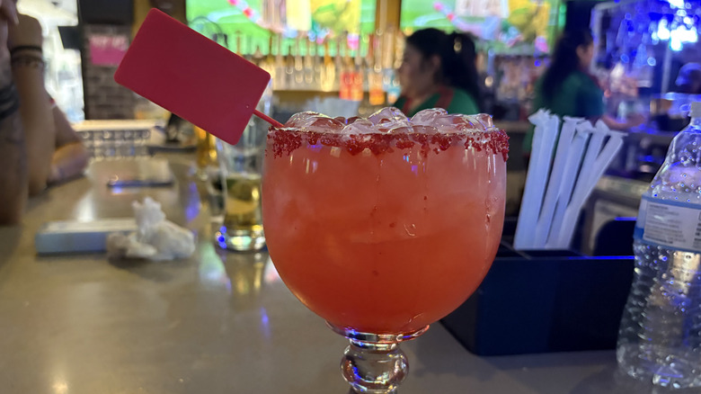 Close-up look at the Red Card Punch from Buffalo Wild Wings
