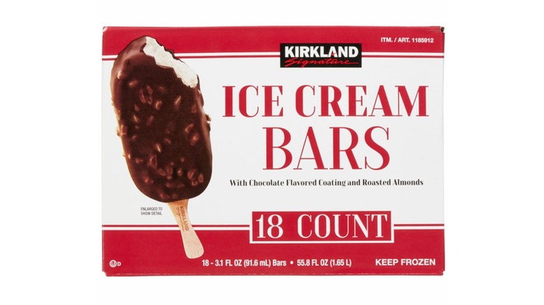 Costco Kirkland Signature Premium Vanilla Ice Cream Bars