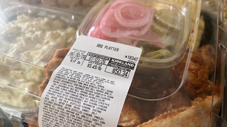 Close up of Top barbecue platter price