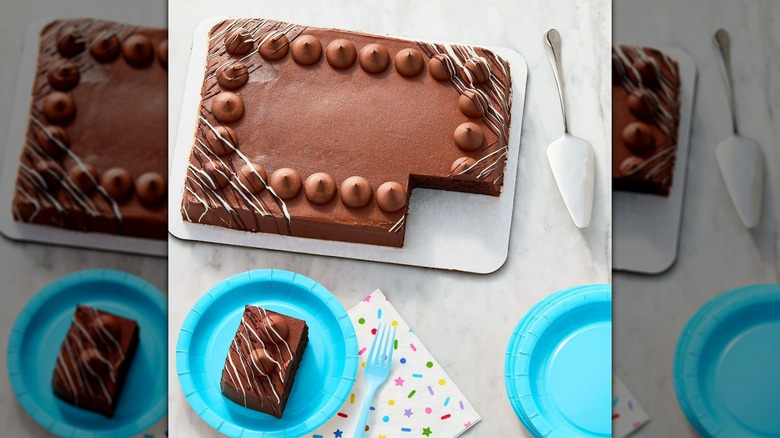 Walmart Triple Chocolate Cake