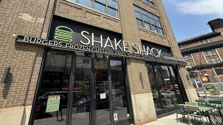 Exterior of Shake Shack