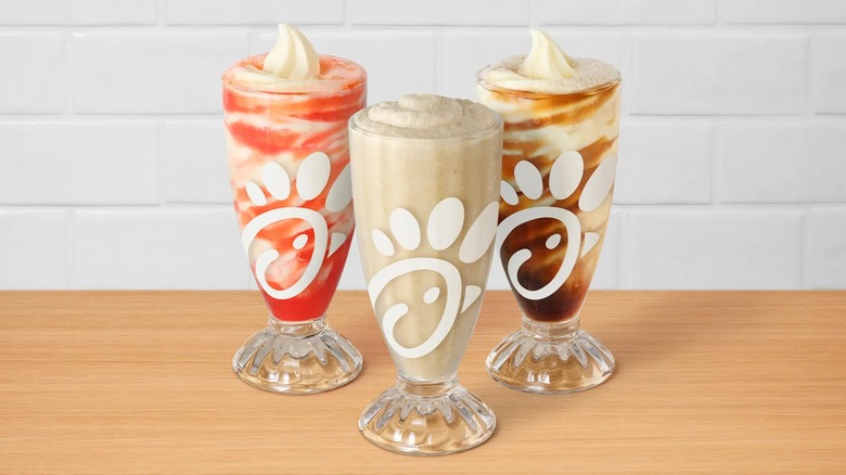 Frosted sodas and floats