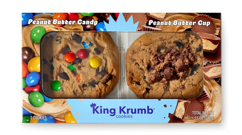Two pack of King Krumb Peanut Butter Lovers Bakery Cookies