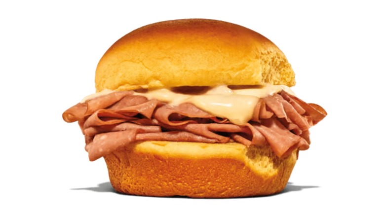 Stock image of Arby's Roast Beef Slider