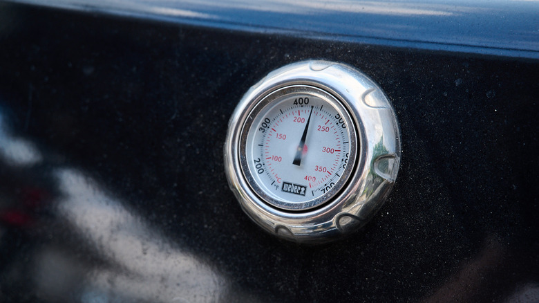 preheating grill to medium high