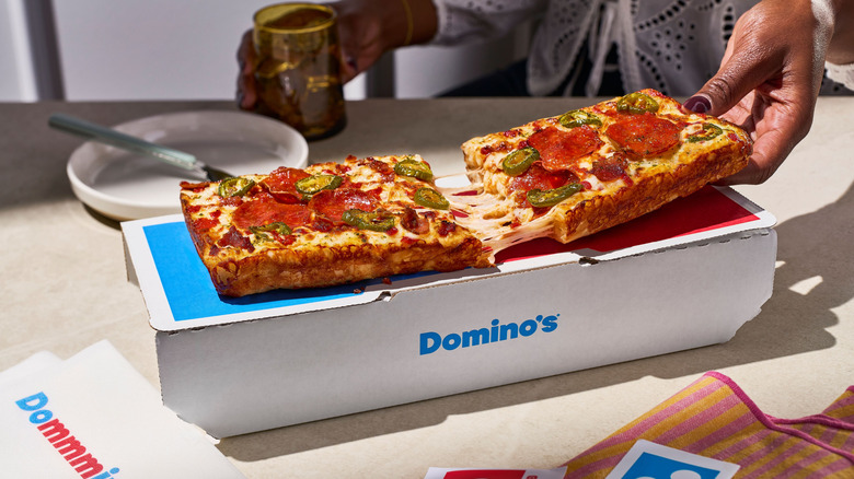 Domino's personal pan pizza The Domino
