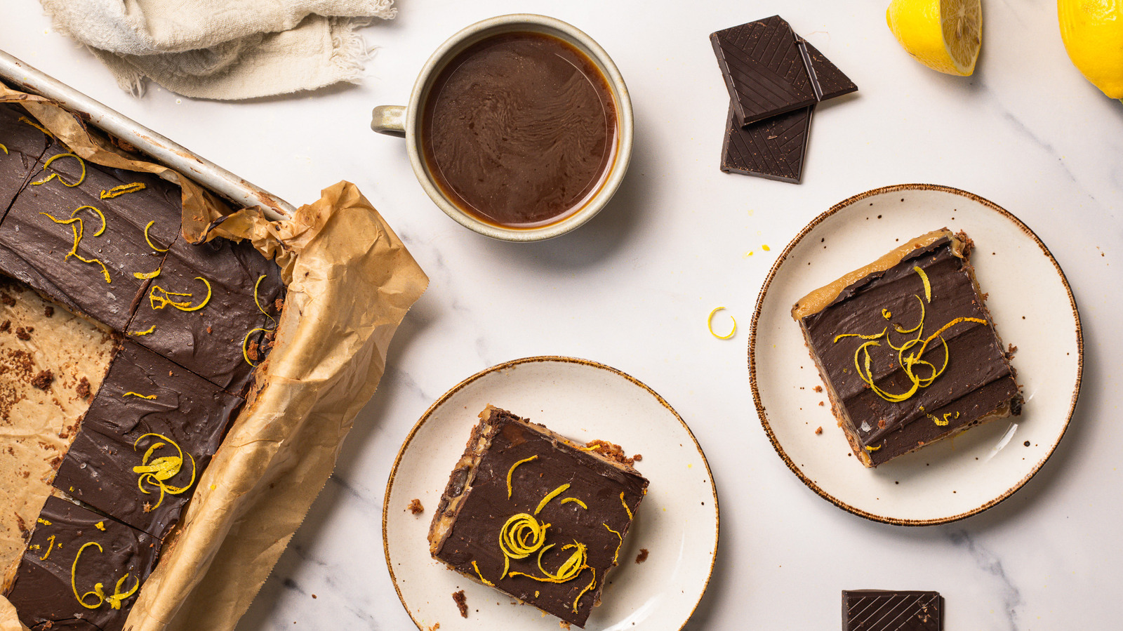 Chokolade citronbars opskrift