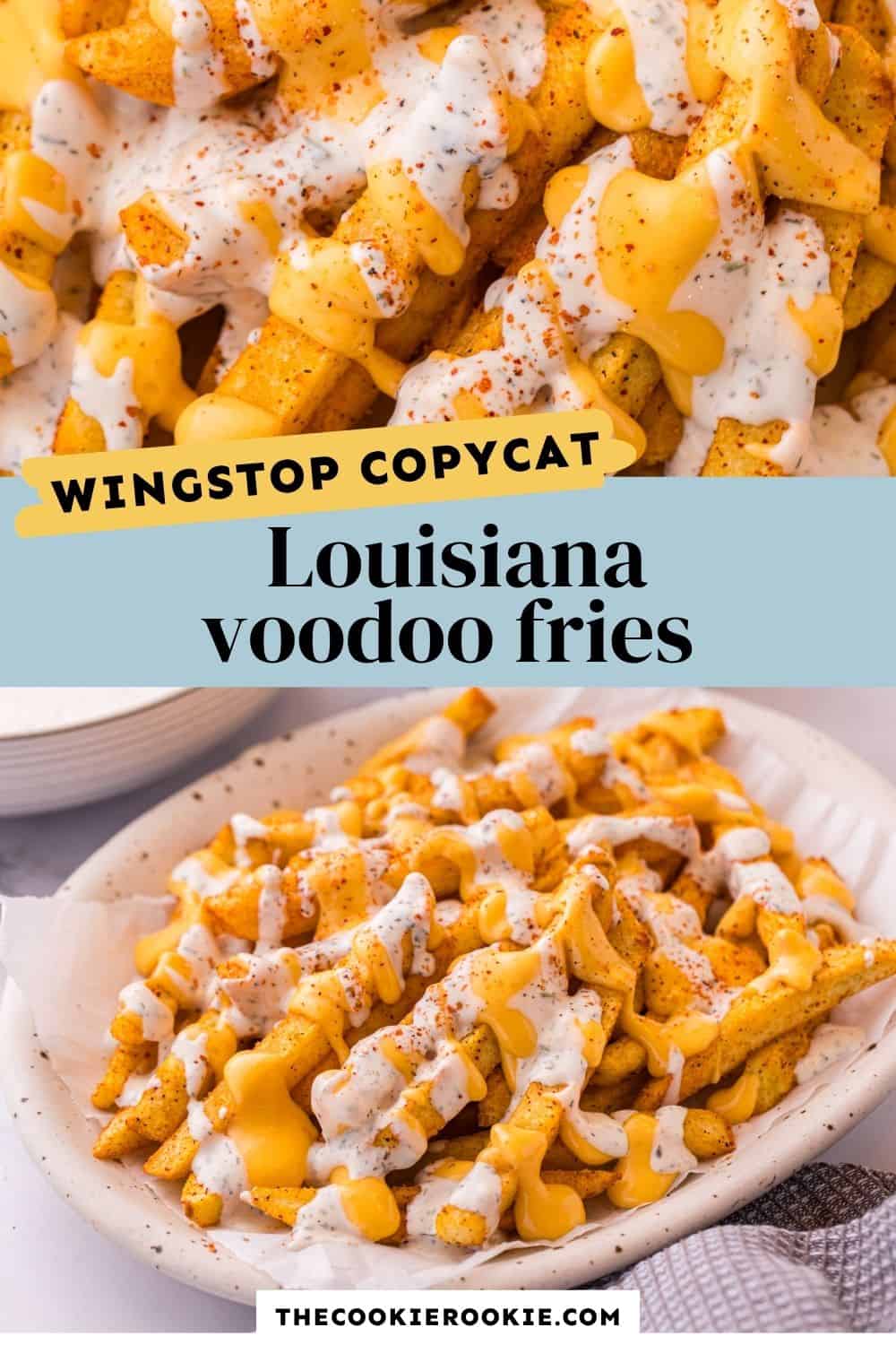 Louisiana Voodoo Fries pin image