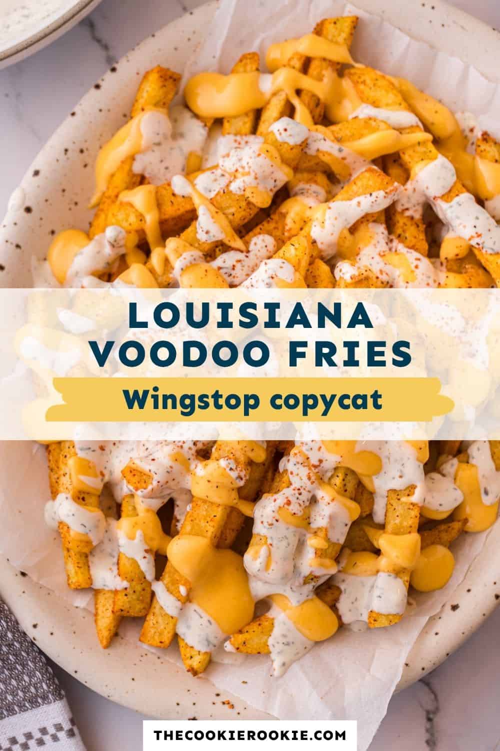 Louisiana Voodoo Fries pin image