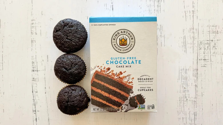 King Arthur Baking Company Gluten-Free Chocolate Cake Mix.