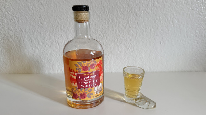 Bottle of Spiced Apple Flavored Tennessee Whiskey