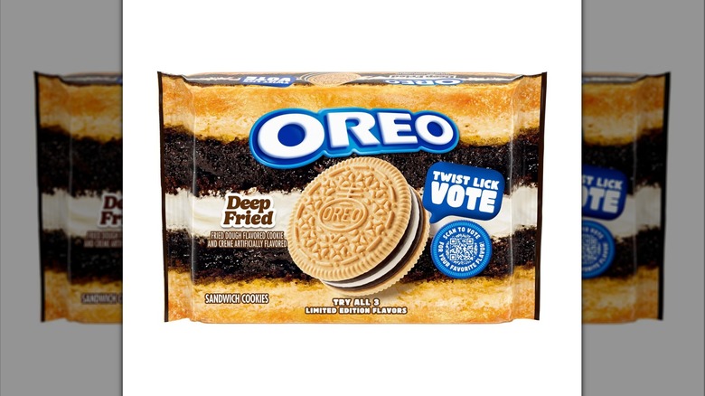 Package of Deep Fried flavored Oreo cookies