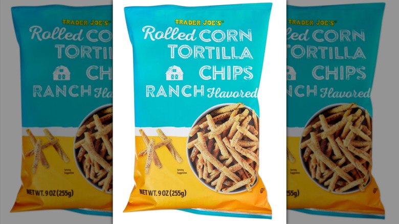 Ranch Flavored Rolled Corn Tortilla Chips