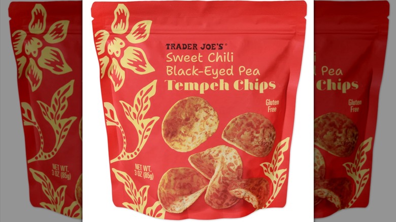 Sweet Chili Black-Eyed Pea Tempeh Chips