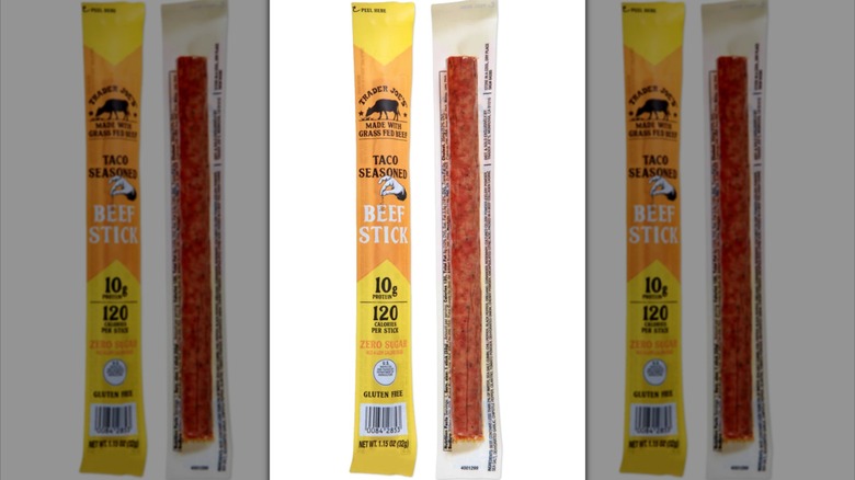 Trader Joe's Taco Seasoned Beef Stick