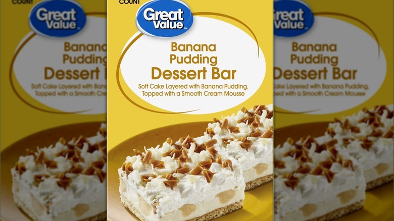 Product image of Great Value Banana Pudding Dessert Bar