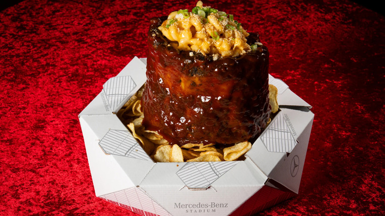 A product image of the Rack-o-rib Volcano from the Mercedes-Benz Stadium