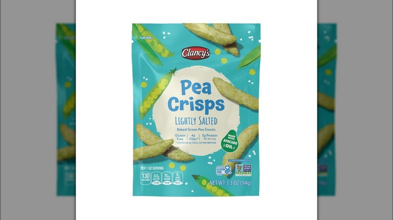 Bag of Clancy's Lightly Salted Pea Crisps from Aldi