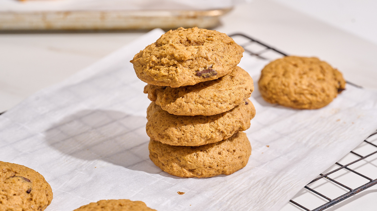 Græskar cookies med chokoladechips – Opskrift