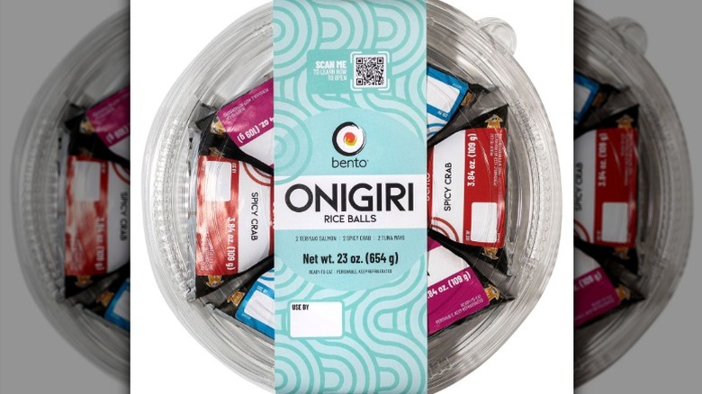 A six pack of Bento Onigiri Rice Balls available at Costco