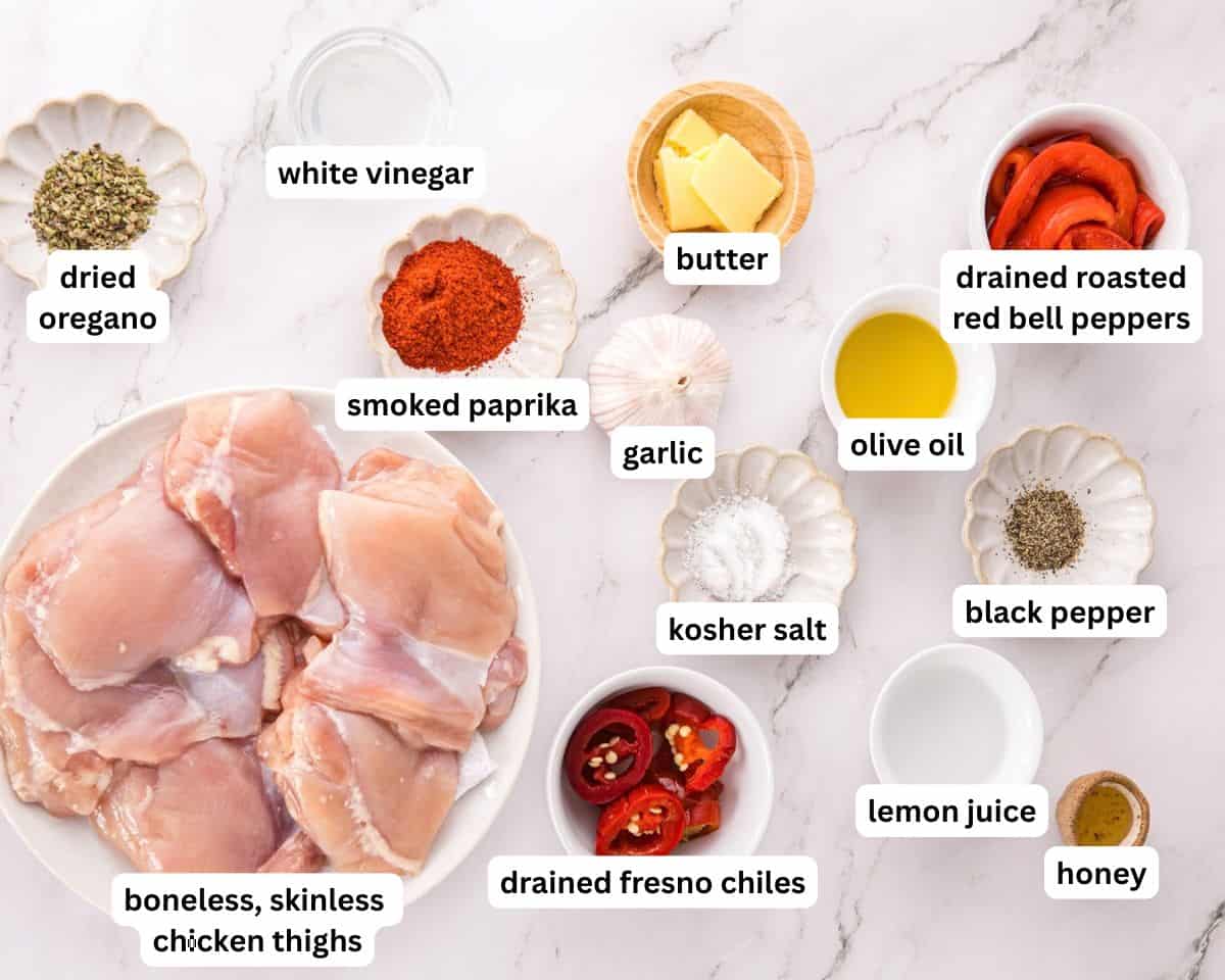 peri peri chicken ingredients