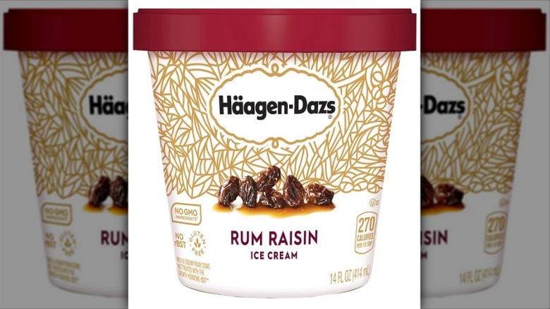 Häagen-Dazs rum raisin