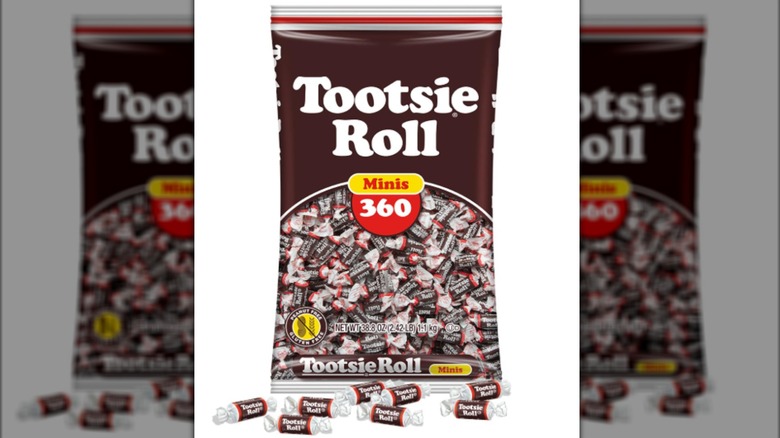 A bag of Tootsie Rolls available to buy on Amazon