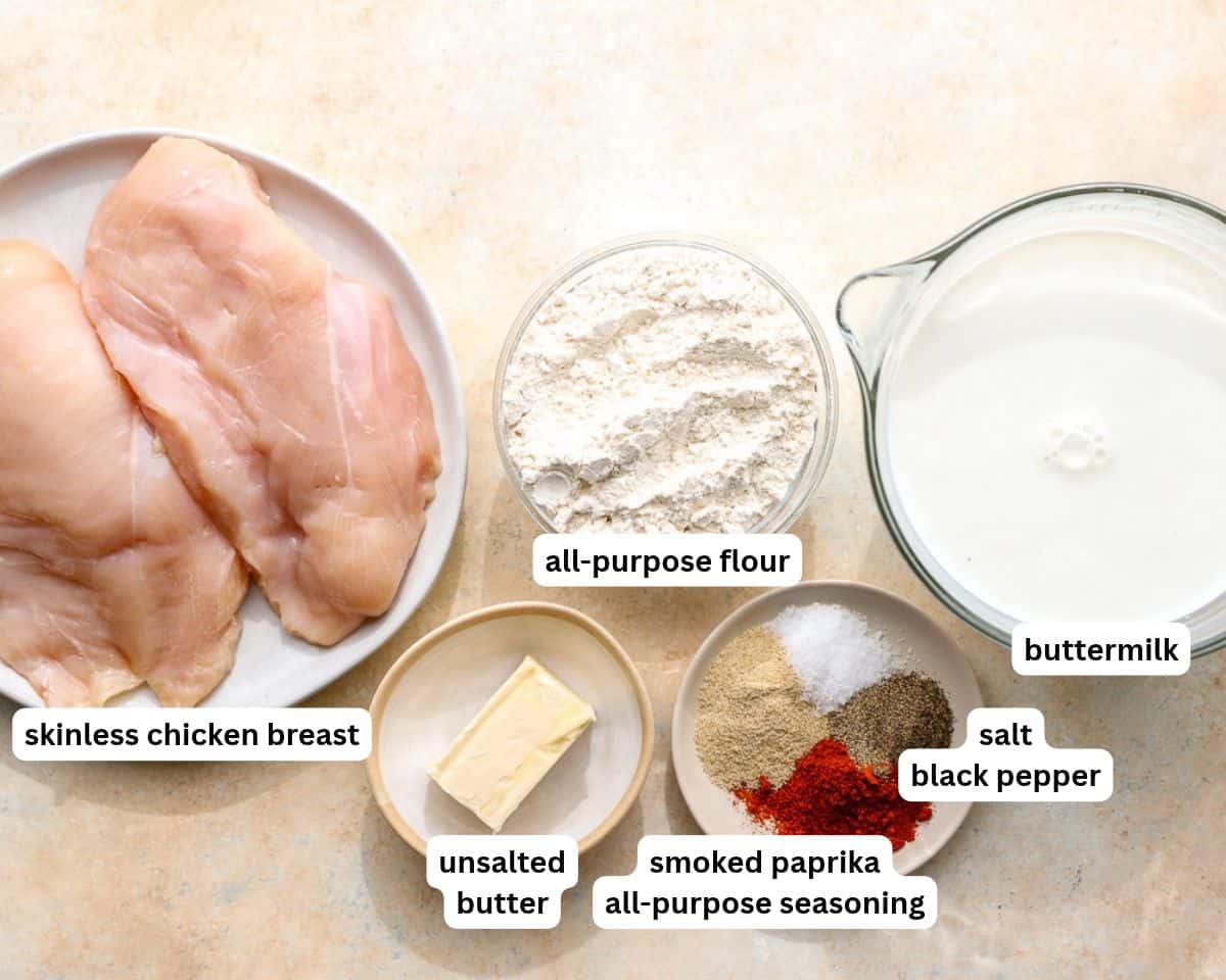 oven fried chicken breasts ingredients